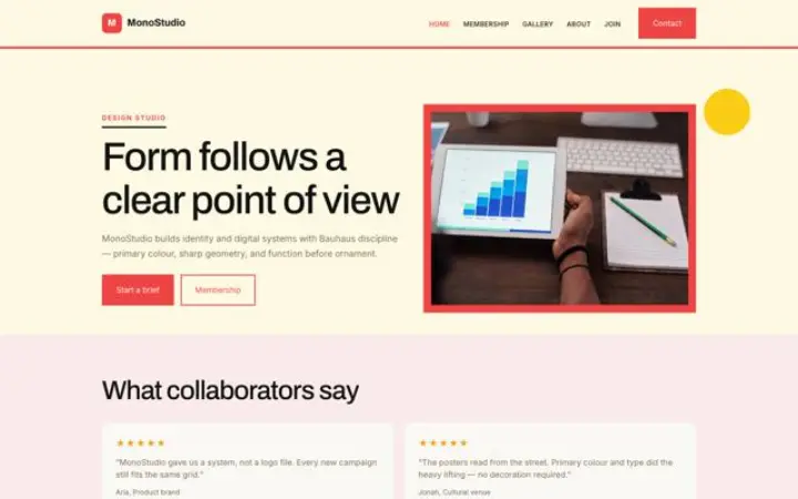 Tema MonoStudio