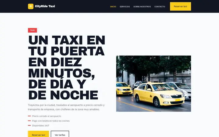 Tema CityRide Taxi