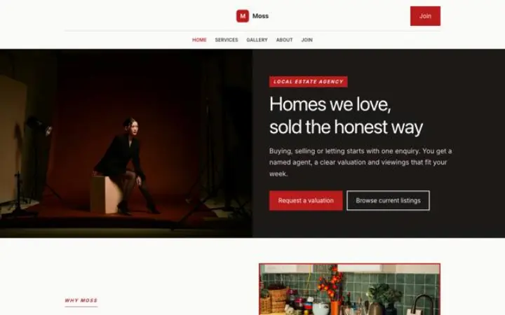 Web para inmobiliaria