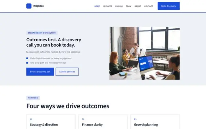 Web para asesoría