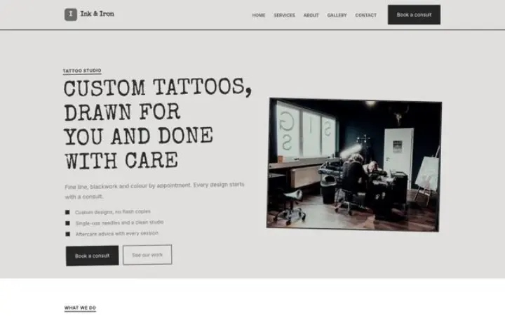Tema Ink & Iron